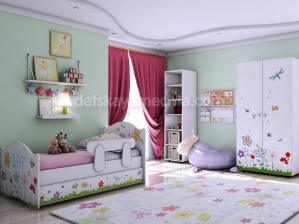 Кровать Цветочные сны