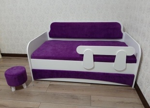 Кровать-тахта Классика мягкая (спальное место 180х90 см)
