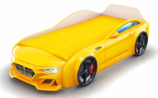 Кровать-машина Dynamic желтый