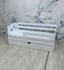 Кровать деревянная «Бабочки»