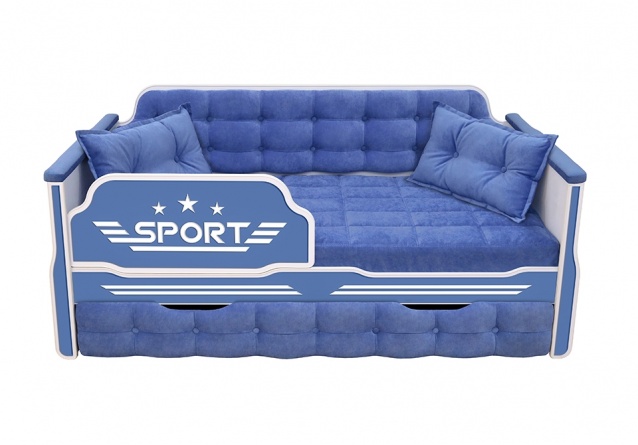 Кровать-тахта Спорт с выкатным спальным местом фото 10
