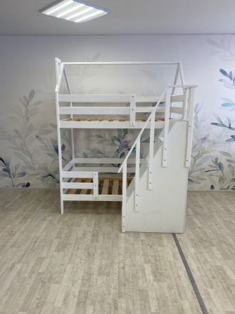 Лестница-комод (для 2х-ярусной кровати и чердака дерево)  фото 7