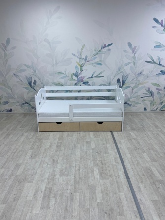 Кровать деревянная «Бабочки» фото 4