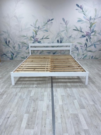 Кровать двухспальная деревянная «Массив 007» фото 2