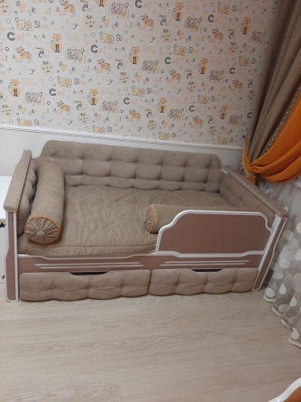 Кровать с мягкой спинкой Спорт фото 2