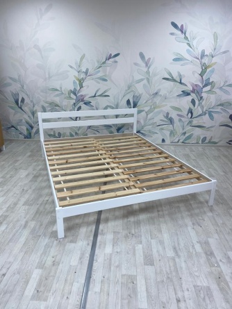 Кровать двухспальная деревянная «Массив 007» фото 1
